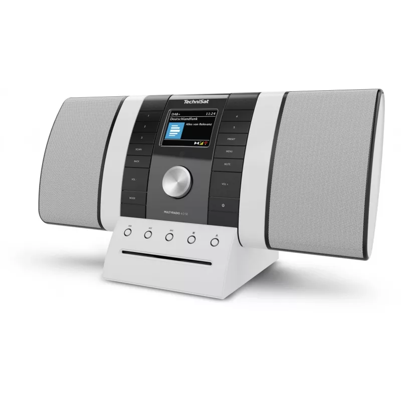 Prenosné rádio TECHNISAT Multyradio 4.0 SE čierne/biele s Bluetooth a USB