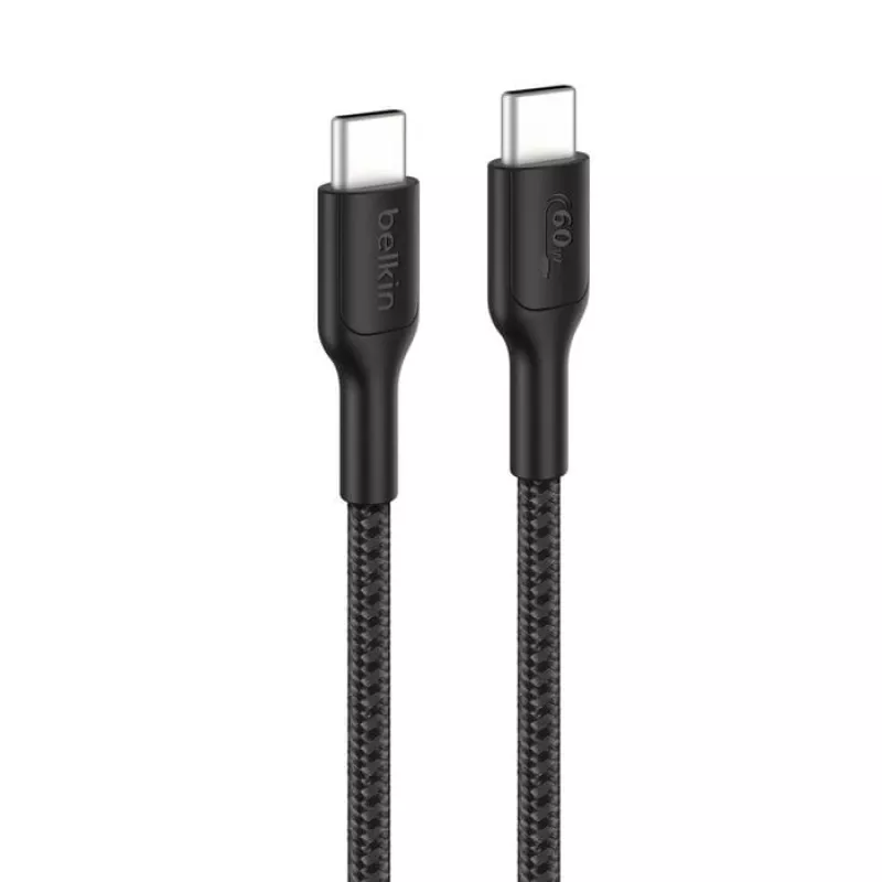 Belkin USB-C/USB-C herný kábel 2 m opletený Switch 2 ENA008hq2MBK (ENA008HQ2MBK)