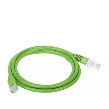 Sieťový kábel Alantec KKU5ZIE0.5 RJ-45 Cat5e 0,5 m, U/UTP, 26/7 AWG, zelený