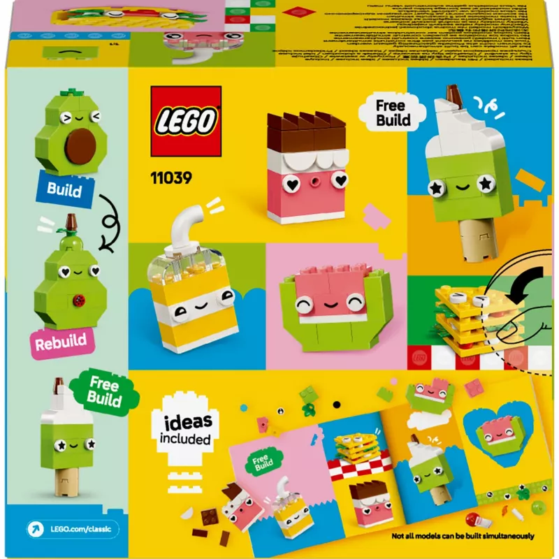LEGO CLASSIC 11039 Kreatívni jedlí priatelia
