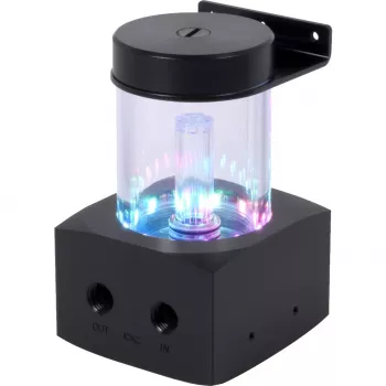 Alphacool Core 100 Aurora ARGB vyrovnávacia nádrž s čerpadlom VPP, akryl, čierna