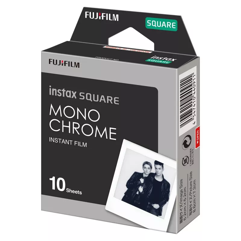 Fotografický film Fujifilm Instax Square 10 listov Monochrome