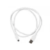 Gembird Cablexpert – USB kábel – Micro-USB Type-B (M) na USB (M) – 1 m – zalievaný – biely (CCP-MUSB2-AMBM-W-1M)