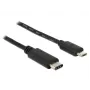 USB kábel DeLOCK 0,5 m USB2.0-C Micro-USB B čierny