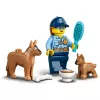 LEGO mobilná súprava na výcvik policajných psov s policajným psom a výcvikovým vybavením