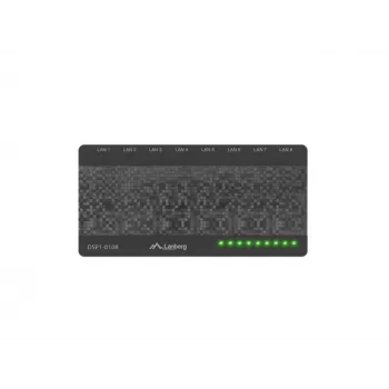 LANBERG DSP1-0108 Lanberg Switch DSP1-0108 8-Port 100MB/S Desktop