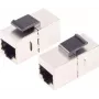 Keystone modul ShiverPeaks S/CONN 08-10009 plochý strieborný RJ-45