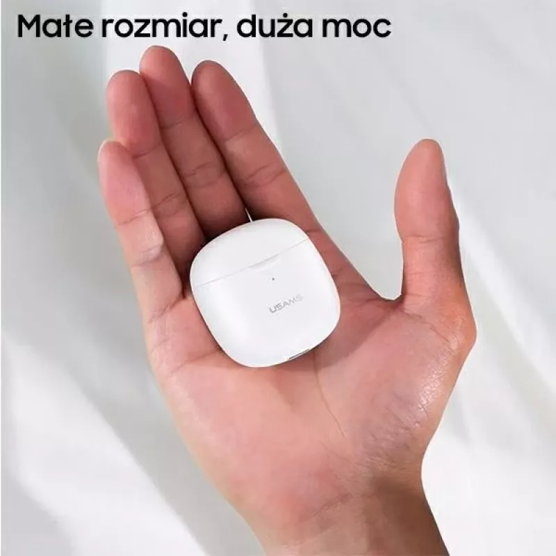 Bluetooth slúchadlá Usams TW S 5.0 IA Series biela