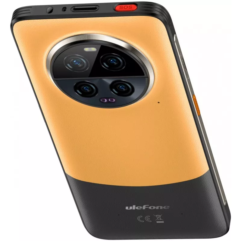 Odolný smartfón UleFone Armor 23 Ultra 5G – 12 GB RAM, 512 GB úložisko, oranžový