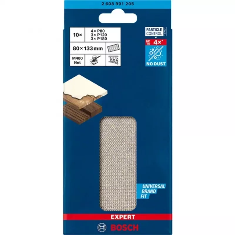 Bosch M480 brúsny list na farbu, drevo