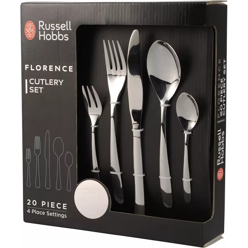 Sada príborov Russell Hobbs RH022641EU7 – 20-dielna z nehrdzavejúcej ocele