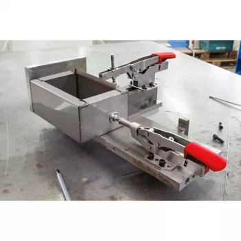 Rýchloupínač BESSEY STC-HH70 červená nehrdzavejúca oceľ 6 cm