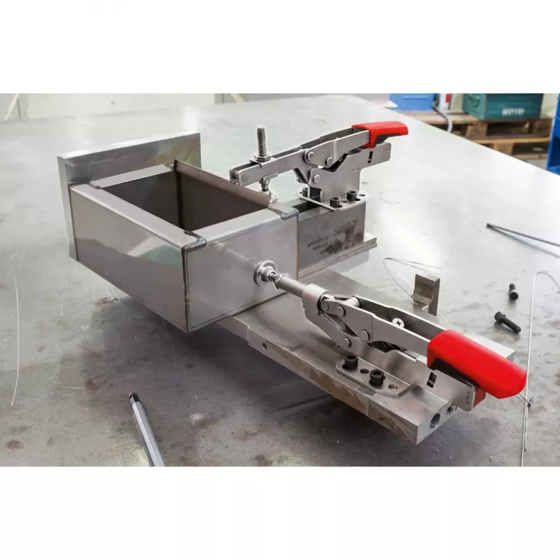 Rýchloupínač BESSEY STC-HH70 červená nehrdzavejúca oceľ 6 cm