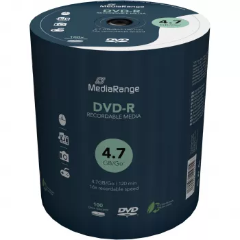 MediaRange MR442 DVD médiá 4,7 GB DVD-R 100 ks