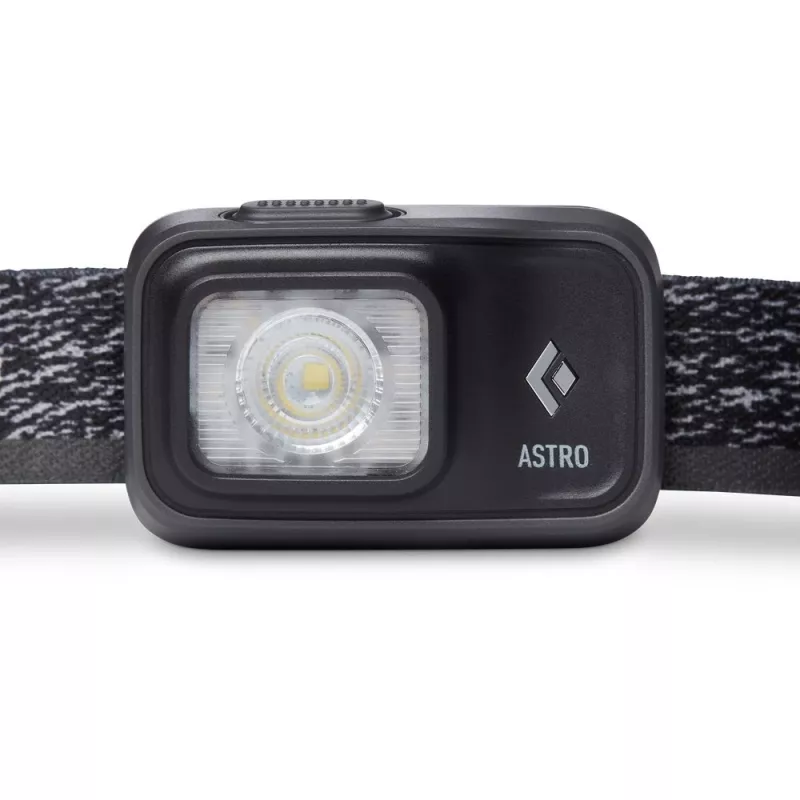 Black Diamond Astro 300 čierna, modrá čelenka baterka