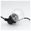 Svetelná reťaz RealPower 463614 LED 12 lámp teplá biela 4,9 m na batérie (AA)
