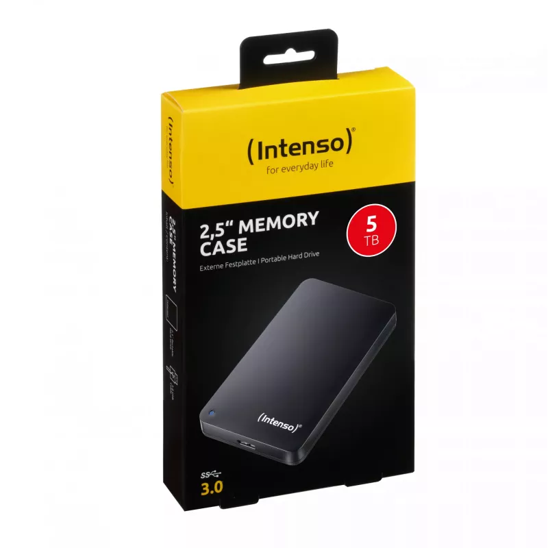 Externý pevný disk Intenso 5 TB USB 3.2 2,5 palca Memory Case