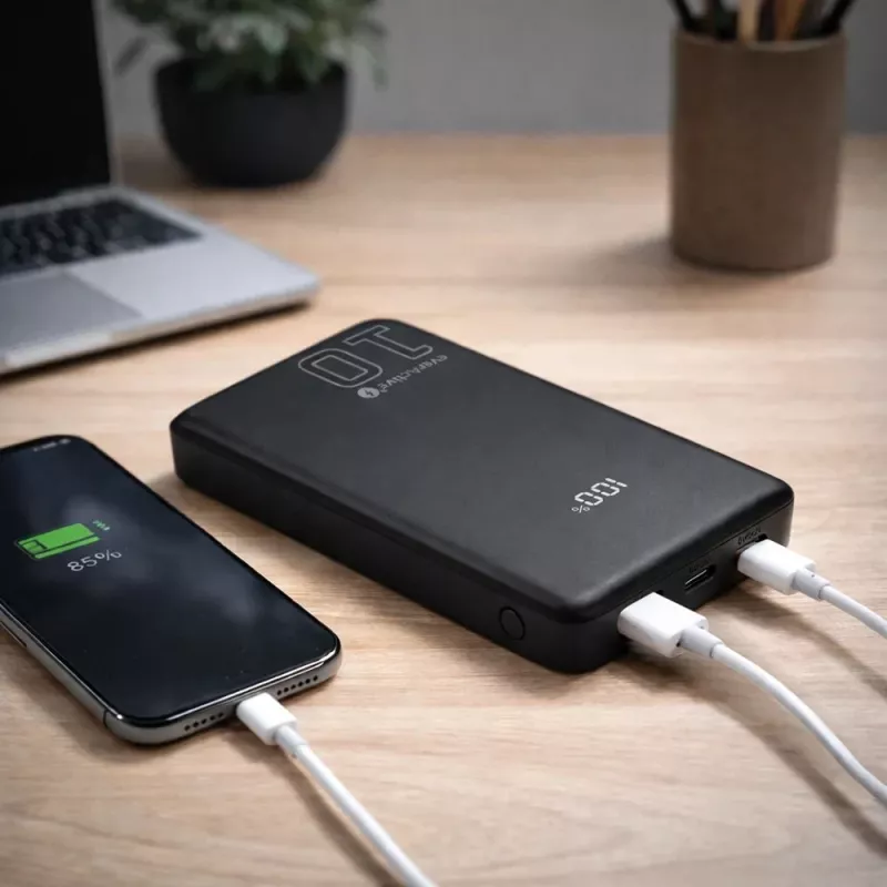 Prenosná powerbanka everActive EB-11QB 10 000 mAh, 2× USB-C 20W (QC4.0)
