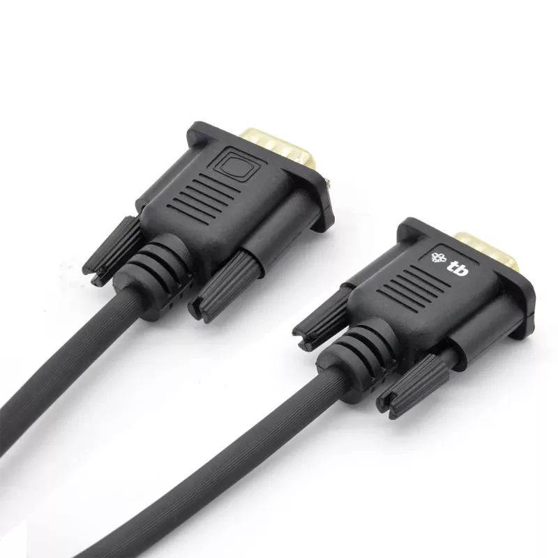 TB VGA kábel 15M-15M 1,8 m čierno-zlatý (AKTBXVGAMMG180B)