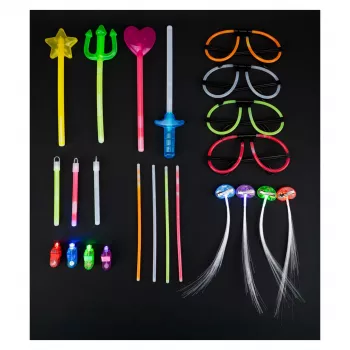 RealPower 486256 Glow Sticks Party Box, 108 kusov