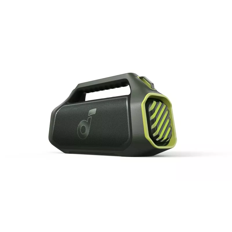 Boom 2 Plus | Výkonný outdoorový basový Bluetooth reproduktor dobrodružná zelená