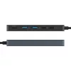 Hyper HyperDrive Flex HD4101BKGL 5-portový USB-C rozbočovač (2x USB-A, 1x USB-C, 1x HDMI), čierny
