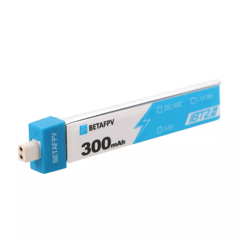 BetaFPV BT2.0 1S sada batérií pre drony 300mAh balenie 8 ks, 3,8V