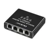 Ethernet mini switch QOLTEC 52293 1x4 RJ45, neřízený sieťový rozbočovač 1-in 4-out