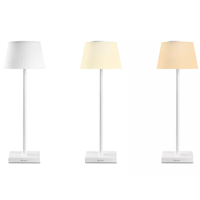 Stolná lampa TRACER Pluto biela TRAOSW47233 LED stmievateľná, biele prevedenie