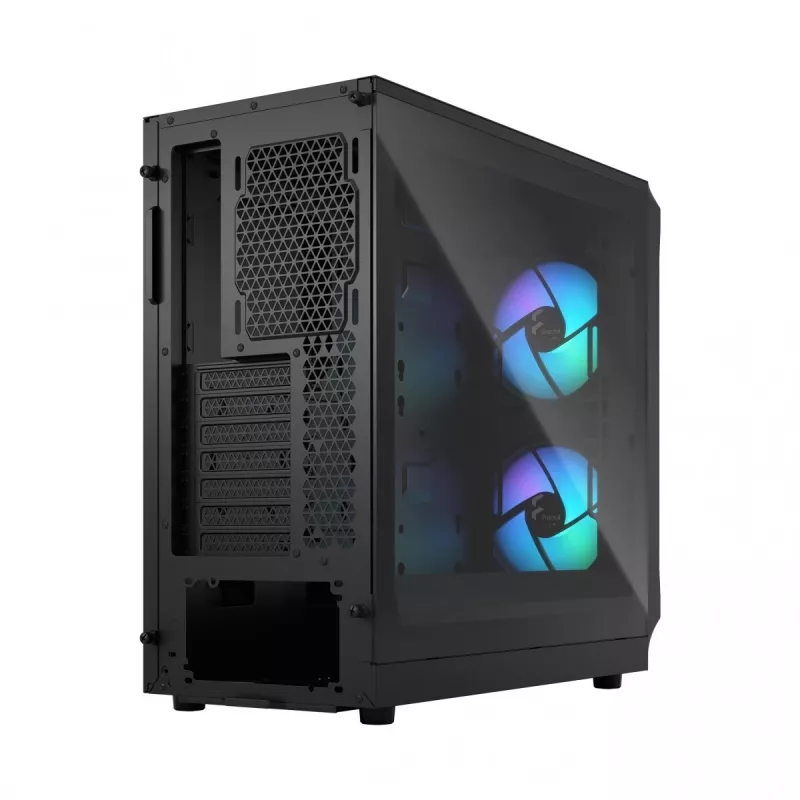 Fractal Design Focus 2 RGB Tempered Glass Mid Tower ATX PC skriňa - čierna