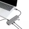 Ultra-slim USB 3.2 hub 2xUSB-A, 8xUSB-C, PD, 100W