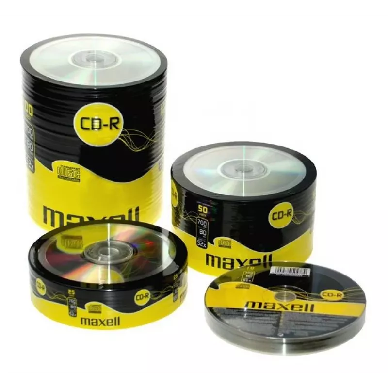 Maxell MAX27051 nepísané CD CD-R 700 MB 52x 50 ks