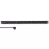 Qoltec hliníkový PDU pre RACK | 16A | 16 x Schuko | vertikálny | 1,8 m