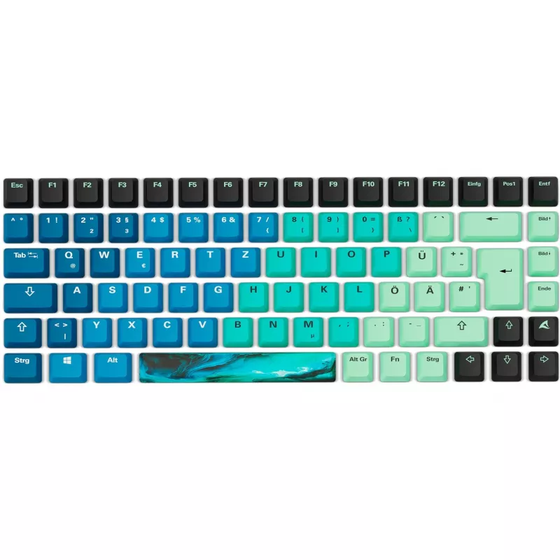 Sharkoon SKILLER SGK50 S3 Design Bundle D4 sada klávesových krytiek a podložky pod myš