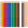 Faber-Castell 112819 Grip Skin Tones Farebné ceruzky, 18+6