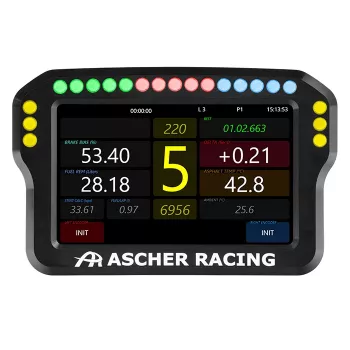 Palubná doska volantu Ascher Racing 4 palce model 76080028 pre simracing zostavy