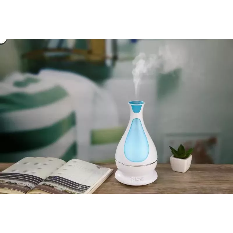 Minimu aróma difúzor s LED svetlom, 400 ml, biely