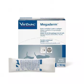 VIRBAC MEGADERM MONO vrecká 4 ml × 28 — doplnok výživy pre pokožku pre psov a mačky
