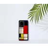 Ochranné puzdro iKins pre Samsung Galaxy S20 Ultra — Mondrian čierne