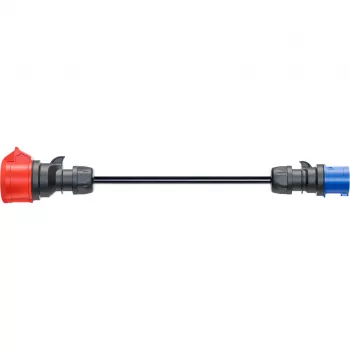 go-e adaptér Gemini flex 11 kW na CEE modrý 16 A kábel 0,3 m