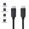 DisplayPort kábel Qoltec 50374 3 m čierny