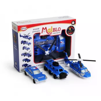 Sada vozidiel Popular Playthings Mix or Match Vehicles Police