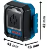 Bosch 1600A02GF1 modrá