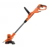 Black & Decker BESTA525-QS, strunová kosačka, 25 cm, nylonová struna, D rukoväť, 1,6 mm, 10 m