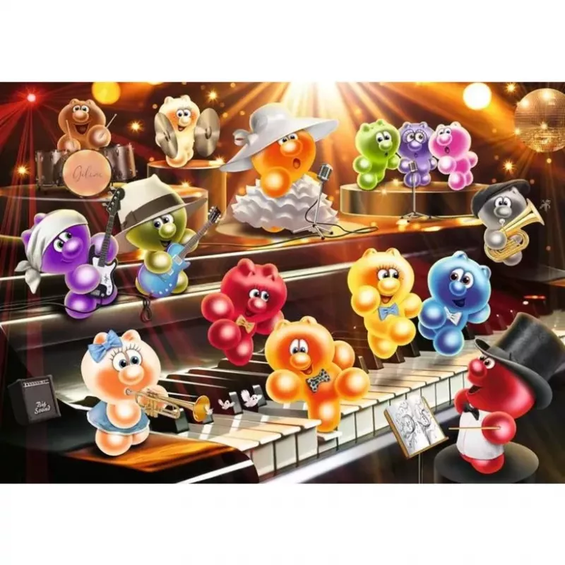 Puzzle Ravensburger Gelini make music 1000 dielov – puzzle 1000 dielov, značka Ravensburger