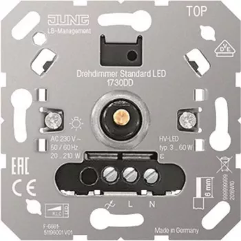 Jung 1730DD štandardný LED otočný stmievač