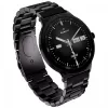 Smartwatch Garett Quantum – čierna nerezová oceľ