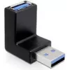 USB 3.0 M/F adaptér DeLOCK 65340 čierny