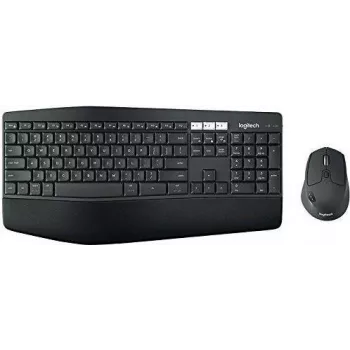 Logitech MK850 Performance bezdrôtová klávesnica a myš set – plná veľkosť (100 %) – bezdrôtová – RF Wireless + Bluetooth – QWERTY – čierna – myš súčasťou balenia