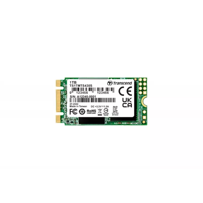 SSD disk Transcend 1 TB M.2 SATA III 3D-NAND model 430S